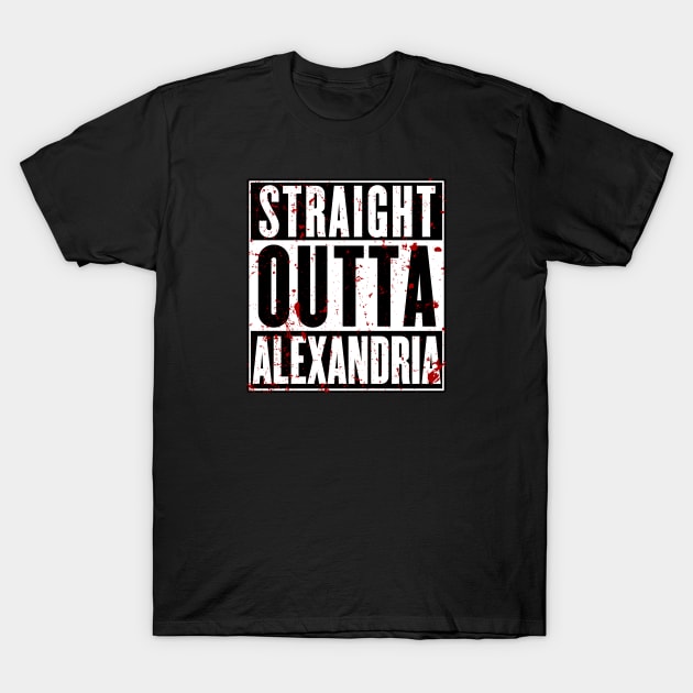 Straight Outta Alexandria T-Shirt by geeklyshirts